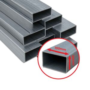 Sắt hộp 50x100 mạ kẽm - báo giá thép hộp 50x100 mới nhất