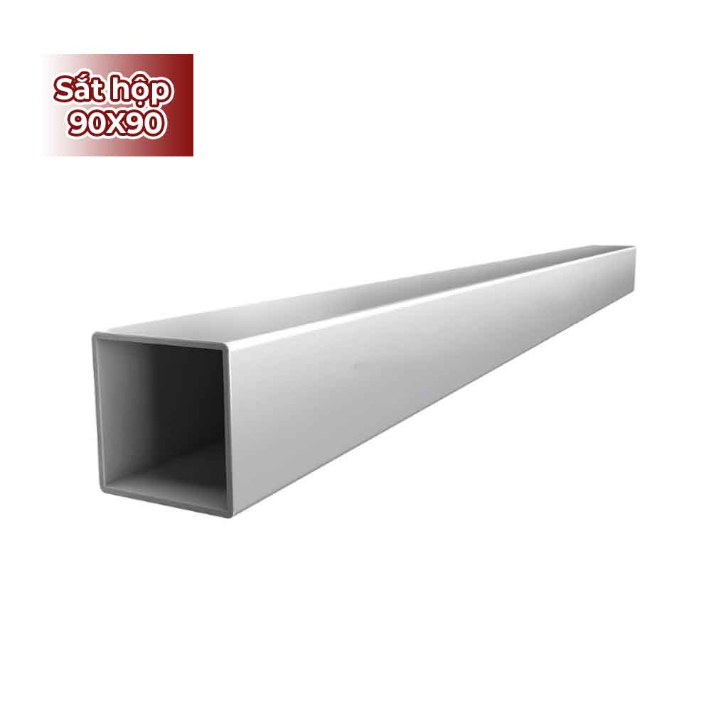 Sắt vuông mạ kẽm 90x90x6m