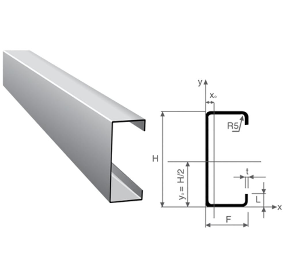 Xà gồ C - Ảnh 2